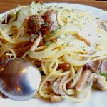 レストラン　しいな - アサリとキノコのスパゲティ【Feb.2020】