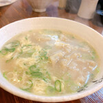 麺屋小池 - スープ餃子