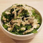 トンテキ食堂8 - 春菊のシーザーサラダ(350円)