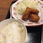 北海道らぁめん 伝丸 - からあげセット