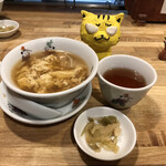 Chuugokushisen Ryourirakuda - 最初に出て来る、スープ＆ザーサイ