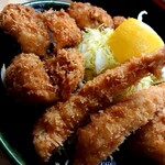 とんかつ春 - 盛り合わせ定食