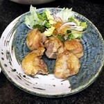 Kujuu Kuri - 若どり唐揚げ650円。