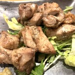 Binchoutan Yakitori Ennoba - 土佐の地鶏もも炭火焼 1,380yen