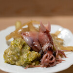 うを徳 - 2020.3 群馬山独活 秋田蕗の薹味噌 富山滑川蛍烏賊