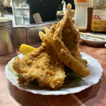 みたかや酒場 - アジフライ