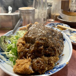 みたかや酒場 - カツカレー(頭)