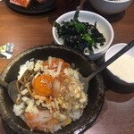 じゅうじゅうカルビ - 石焼きチーズビピンパととろろごはん