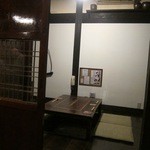 酒盃 - お座敷もあります。