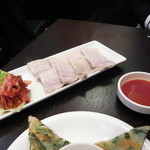 韓国家庭料理KiTENKA - 蒸し豚