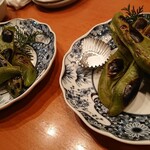 庄や - 焼きそら豆