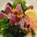 四季和処福なが - カツオのタタキ