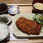 Sakura Kafe - 媛カツ定食@1408