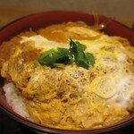 八ヶ岳パーキングエリア（上り線）スナックコーナー - 煮カツ丼