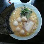 萬来亭 - ラーメン+たまご＠2012年