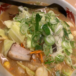 やす - 加賀味噌温野菜ラーメンネギ増し