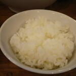 元祖普通系ラーメン 石川商店 - 無料の小ライスは味噌スープと相性抜群