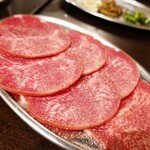 Yakiniku Bonzu - 牛タン　うす切り