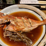 麦屋魚仙坊 - 金目鯛の煮付け