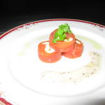 スモークサーモンとクリームチーズ