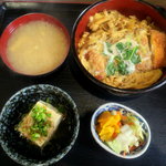 Katou - 日替りランチ（カツ丼）…650円