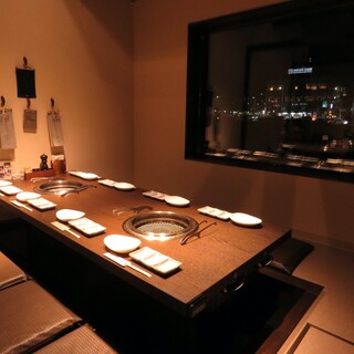 Enjoy a relaxing and luxurious time in a private room overlooking Kyoto's famous Kamogawa River.