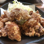カレーうどん専門　サンビーノ - 唐揚げ５こ