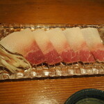 すし処 錦 - 鯨ベーコン