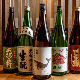 日本酒14種含む40種以上！プレミアム飲み放題も！
