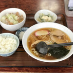 手づくり麺の店 アメヤ - Ａ定食　¥1050