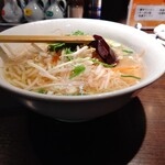 上海華龍 - 【2020.3.16(月)】本日のランチ①の塩味もやしラーメン