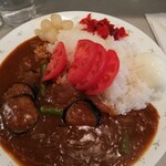 ちとせ - ヤサイカレー￥700　サテライトアングル