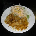 ディル レストラン - サラダ＆チキンビリヤニ