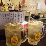 金町製麺 - メガハイボール