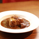 飛騨路 - 飛騨牛揚げおにぎりチーズカレー