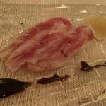 神田小川町 幻のイタリアン カンティーニ - 馬肉　やわらかー