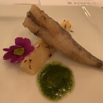 神田小川町 幻のイタリアン カンティーニ - メヒカリとタケノコ　美味しい！！