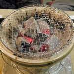 焼肉 はせ川 - 七輪