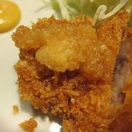 とんかつ やまいち - おろしポン酢で