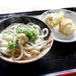 うわさの麺蔵 - かけと、かしわ天