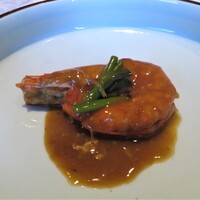 中国意境菜 白燕 - 大海老のネギ生姜炒め