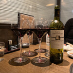 焼肉 大河 - 赤ワイン