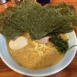 萬家 - ラーメン海苔多め味玉