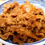 そば処 吉野家 - 牛丼(あたまの大盛り)