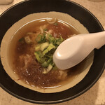 쿠시카츠 타나카 욧카이치 에키마에점 - 육수 차즈케