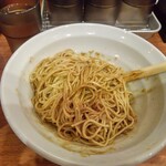 麺処 にぼし香 - 混ぜました