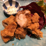 遊食屋 わらべえ - 地鶏の竜田揚げ