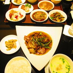 黄鶴 - ２人のランチ定食【２０２０年３月】