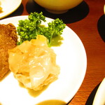 黄鶴 - ランチ小皿定食　２８００円（税込）の点心２品のアップ【２０２０年３月】