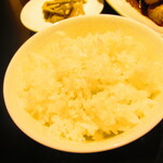 黄鶴 - 期間限定・オランダ風車豚定食　１９００円（税込）のご飯のアップ【２０２０年３月】